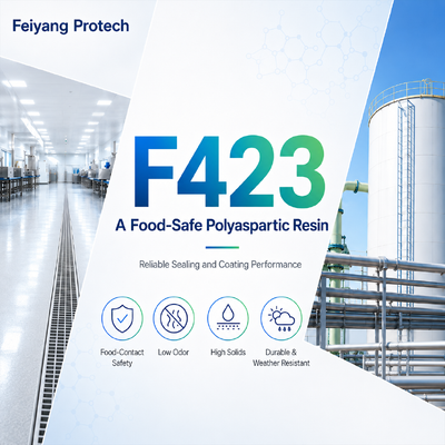 F423 — 信頼性の高いシールとコーティング性能を実現する食品に安全なポリアスパラギン酸樹脂